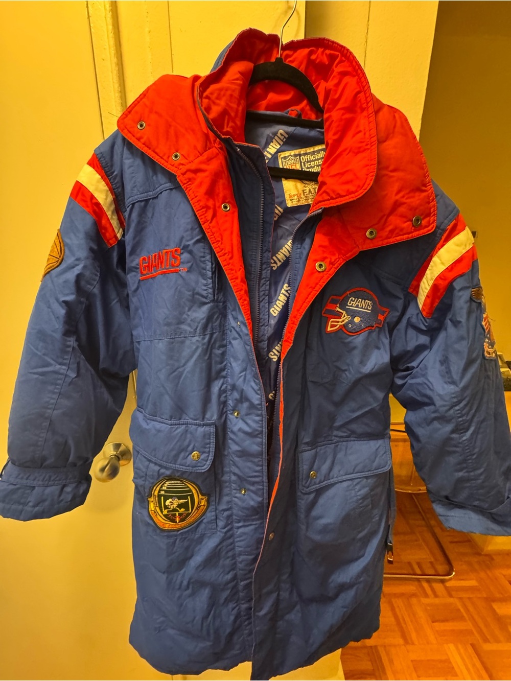 Vintage NY Giants Coat